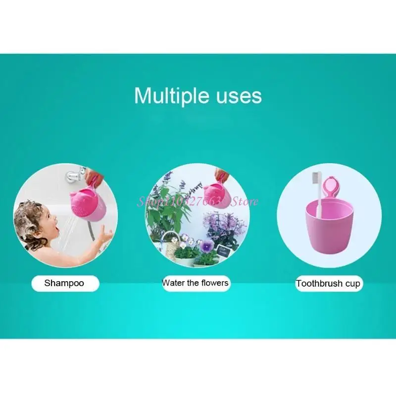 Taza de enjuague infantil para baño con diseño animado - imagen 3