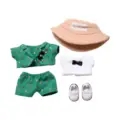 Green with Shoes