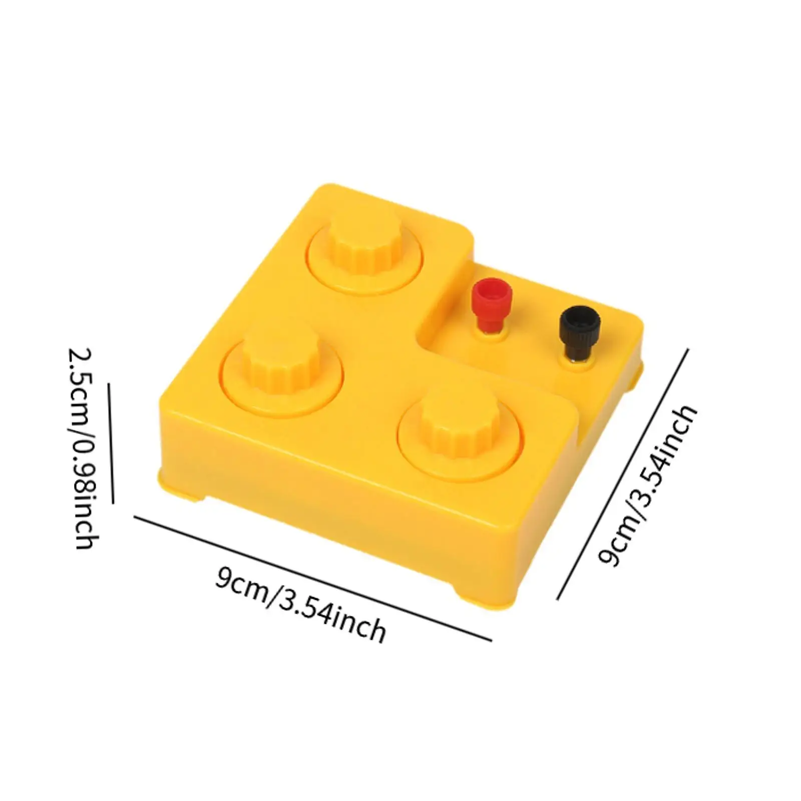 Project Labs Circuit Toy Resistance Substitution Decade Box for Birthday Gift DIY Projects Students Kids Experimental Equipment