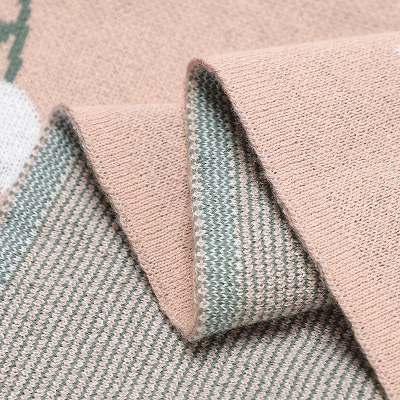 Mantas para bebés recién nacidos, 100x80cm, tejido de algodón transpirable, cuna para niños y niñas, esterilla de juego para exteriores para niños pequeños de 100x80cm - imagen 5