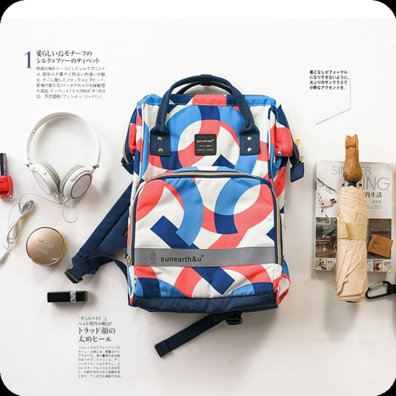 Bolsas de pañales Mochila Bolsa de mamá Bolsa de mamá Viaje Madre Mochila de bebé Mochila - imagen 4