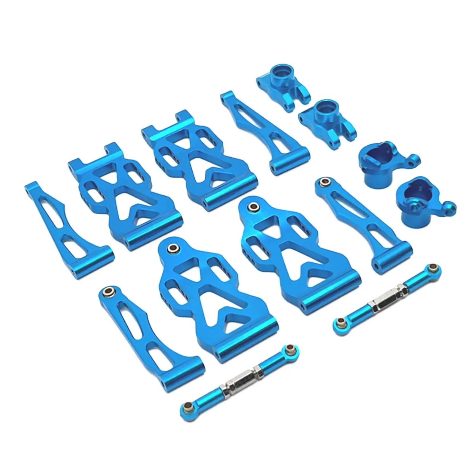 RC Front Rear Swing Arm Durable Spare Parts Replacement Accessory Steering Cups Linkage Rod for Q130A 16101 16103 Q117A 1/16 RC