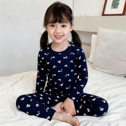 Pantalones largos de algodón para niños 2-6 años colores pastel