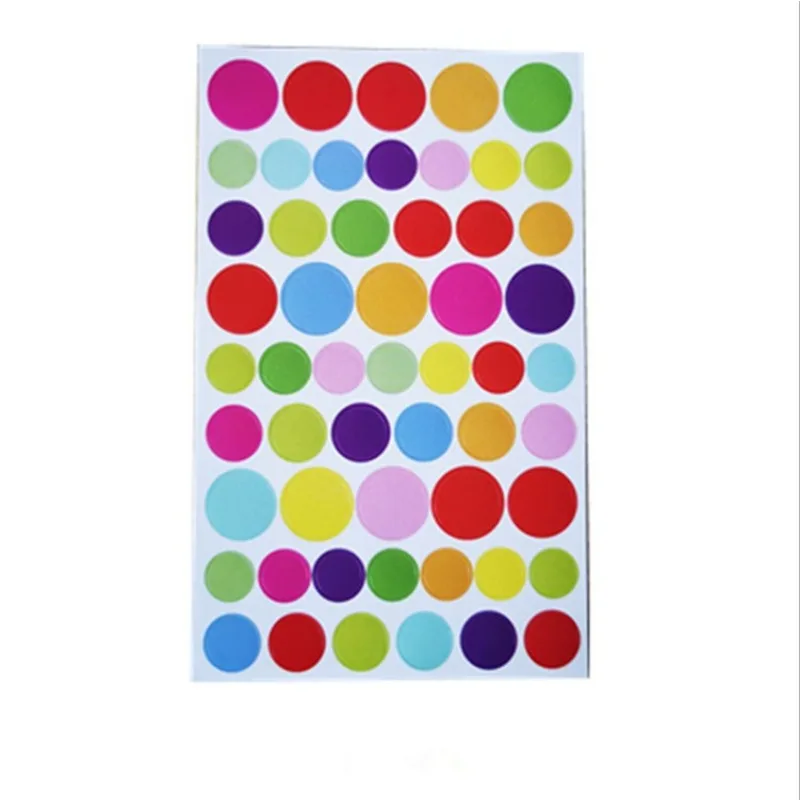 6 hojas de pegatinas recompensa para estudiantes, flor colorida, estrella, corazón, punto, tabla comportamiento, pegatina álbum recortes, suministros y profesores - imagen 5