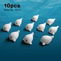 10pc White Head Down