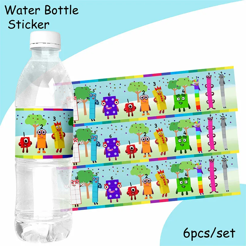 Bottle label 6pcs