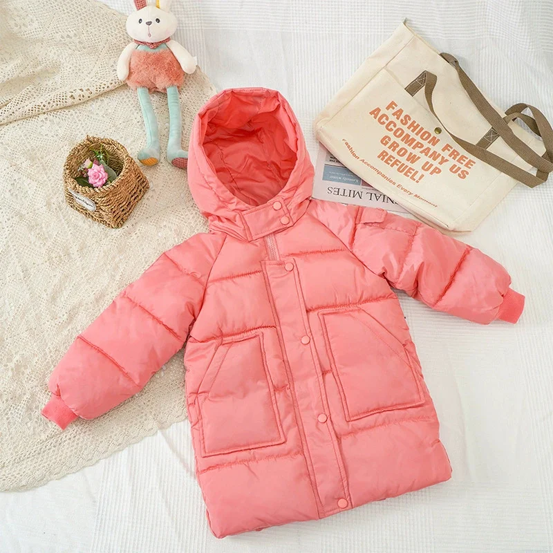 Abrigo de plumón con capucha para niños – Cálido para invierno - imagen 3