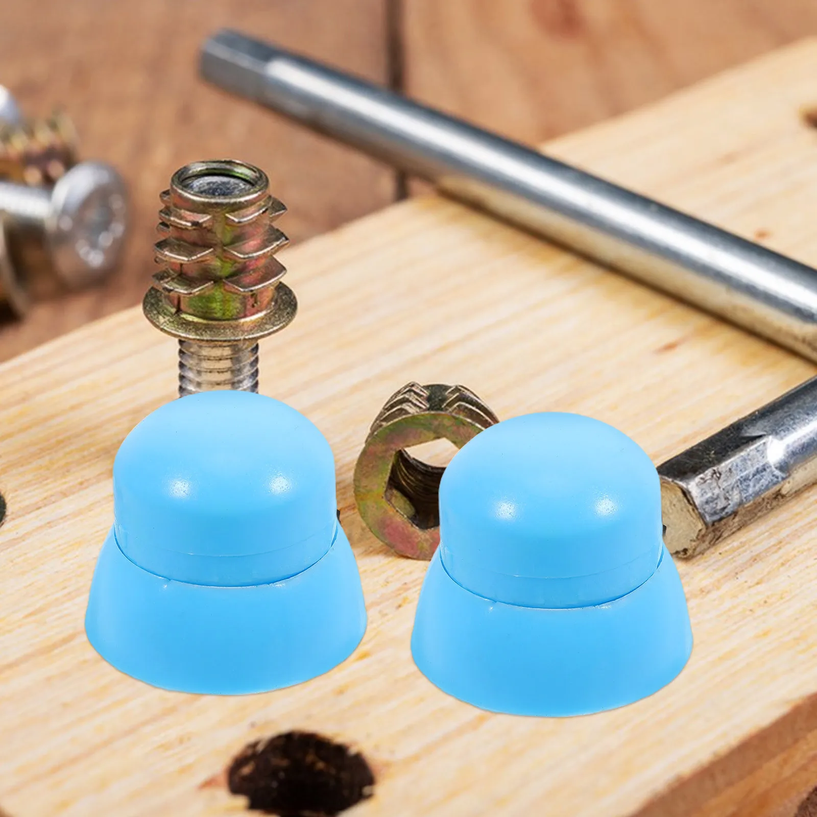 10 Uds. Suministros de piezas para juegos tapas de pernos de tornillo de plástico fáciles de instalar para espacios al aire libre tapas protectoras cubiertas de pernos - imagen 4