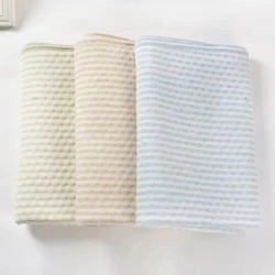 Cambiador de pañales acolchado impermeable en algodón lavable