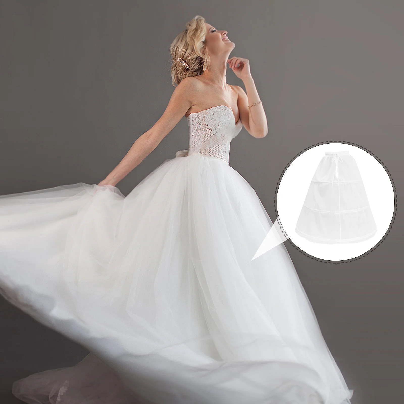 Enagua corta para niña, falda interior de Color clásico, Base de falda cómoda y duradera para ocasiones formales, actuación de fiesta - imagen 5