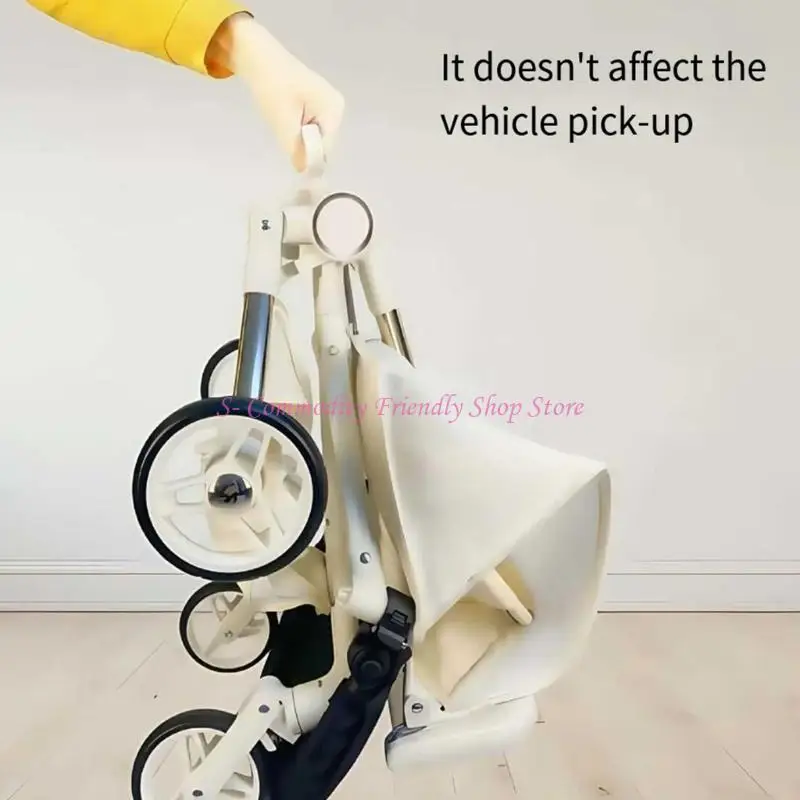 85ae Carrollas ajustables para bebés Funcionar reposo en pierna Estructura seguridad reforzada adecuada para varios - imagen 3