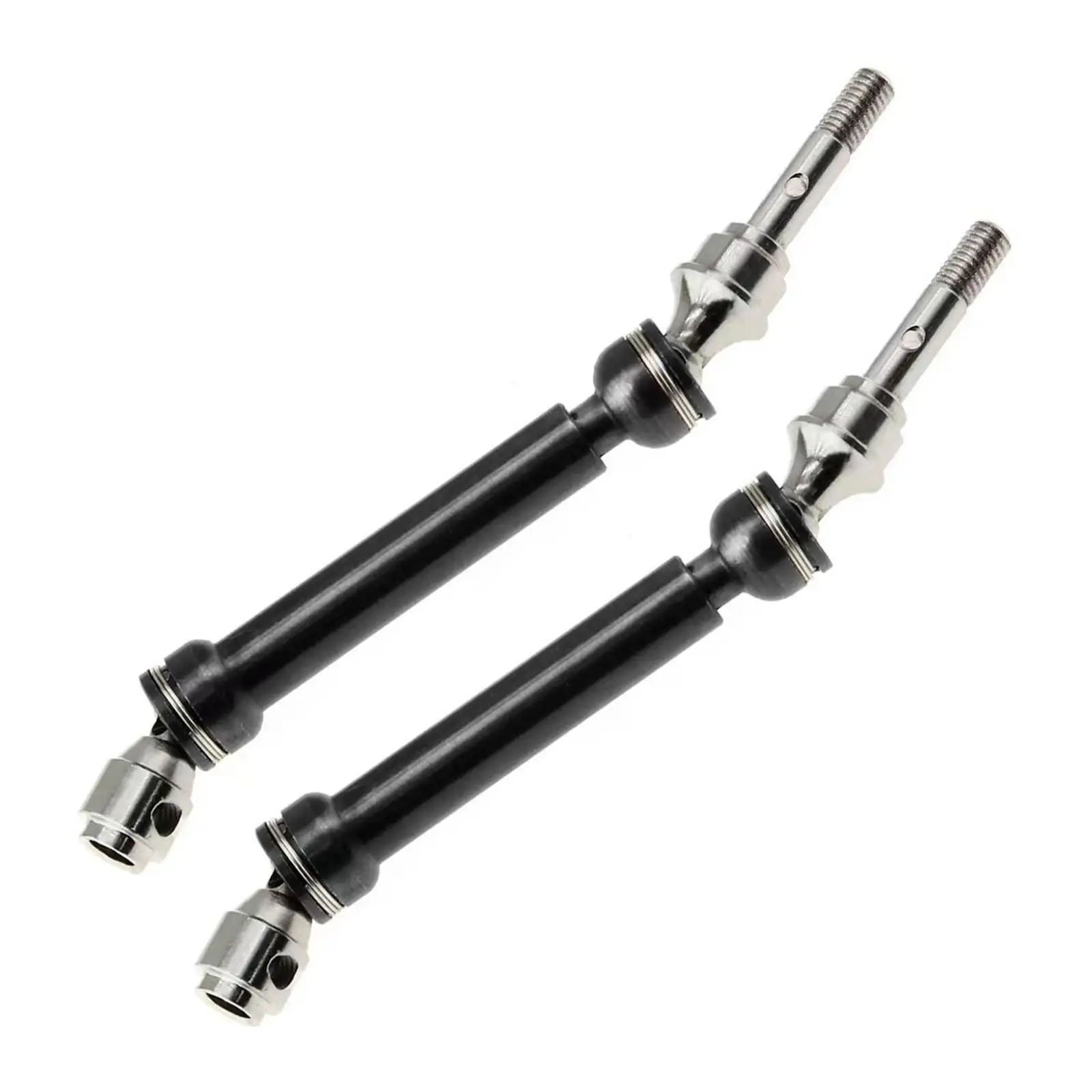 4x 116mm-148mm Hardened Steel Front Rear Driveshaft Upgrade Parts for SCX10 Rock