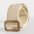 Beige resin clasp