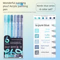 Nordic blue 6pcs