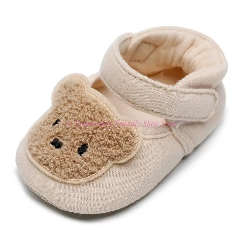 85AE Zapatos antideslizantes para bebé, calcetines suelo, suela para niño, zapatos para primeros pasos que no - imagen 3