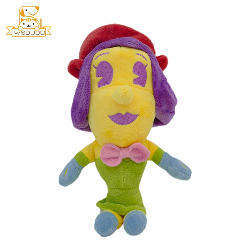 Figuras de dibujos animados de colores para niños, de arcoíris muñeco de peluche, perro, niña, juguete Kawaii, Animal pequeño, almohada suave para abrazar, regalo - imagen 5