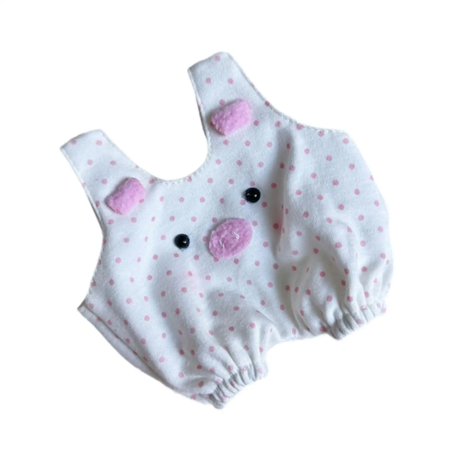 20cm Dolls Clothes Soft Pig Pattern Pants for Photo Props Cosplay DIY Crafts