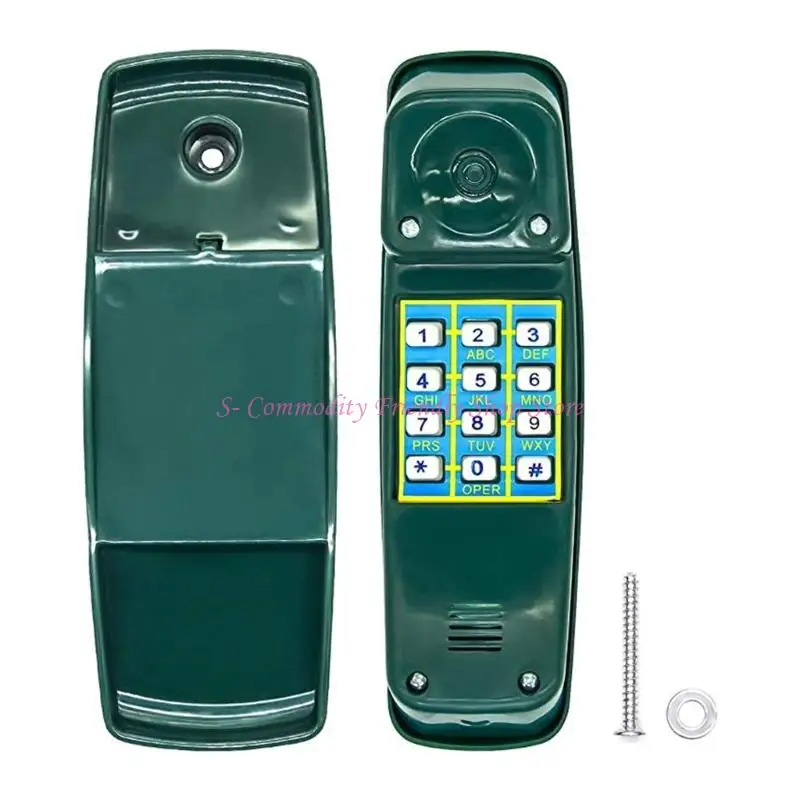 85AE Accesorio teléfono juguete columpio para niños colores vibrantes para actividades aire libre No necesitan