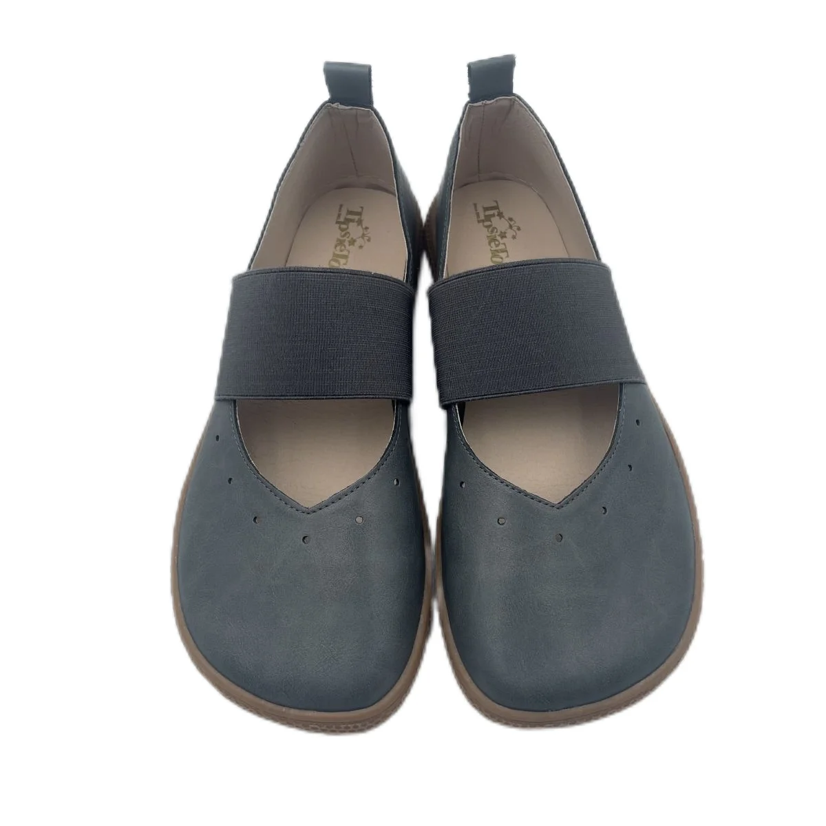 Tipsietoes Mary Jane: Zapatos descalzos de cuero con suela suave - imagen 2