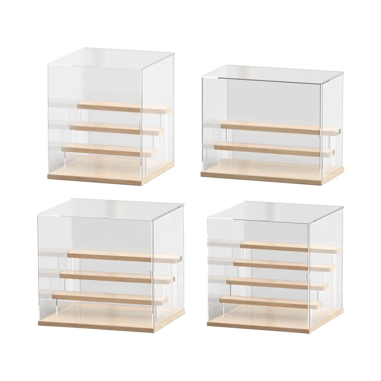 Acrylic Display Case for Action Figures, Storage Organizer for Home And Bedroom