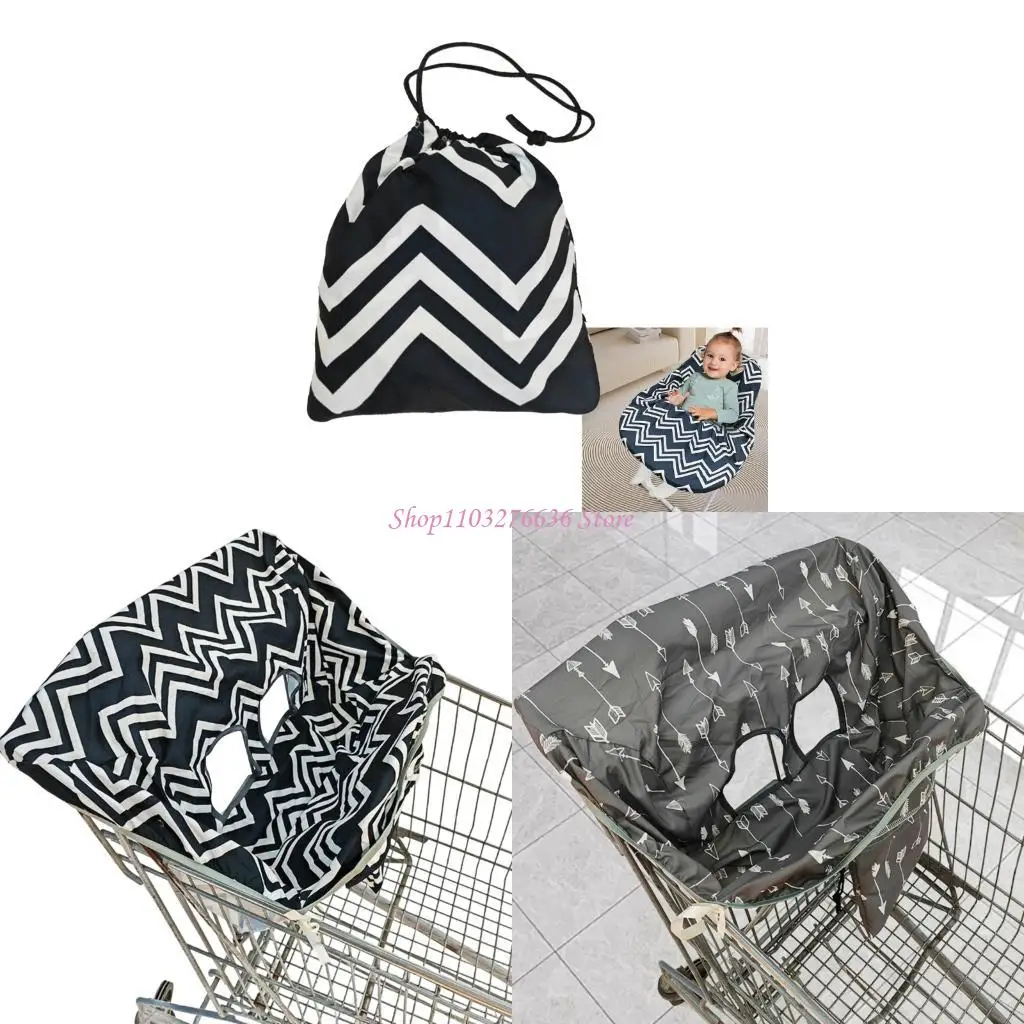 R6FD Lovely Pattern Baby Cart Manga Cart Cart Asiento Tapacre Diseño neutral