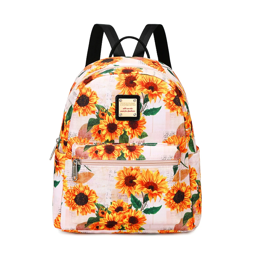 Mochila escolar niña degradado púrpura con corazón purpurina - imagen 5