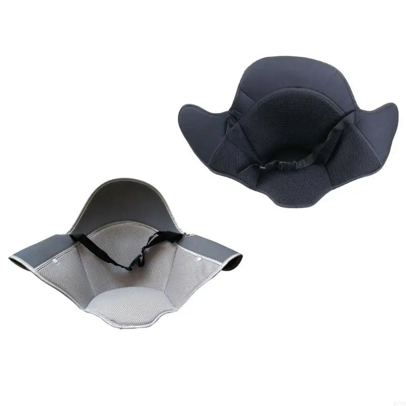 Cojín para asiento cochecito con diseño envolvente completo D7YD, tela poliéster suave calidad, transpirable, a - imagen 2