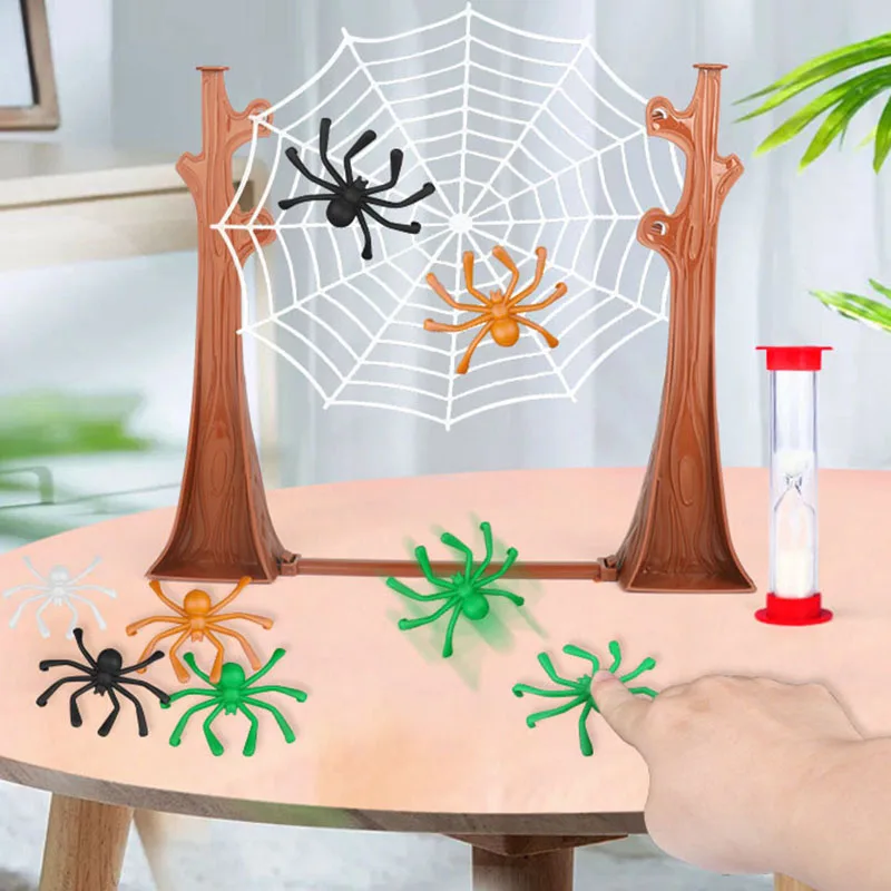 Juegos de mesa de escritorio de araña que rebotan, juego de entretenimiento para fiesta familiar para niños y adultos, regalo de Navidad para niños, divertido juguete educativo que rebota - imagen 2