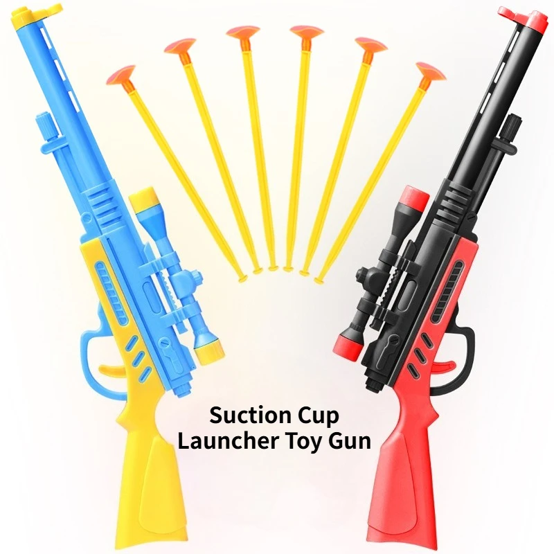Pistola de juguete dardo con ventosa para niños
