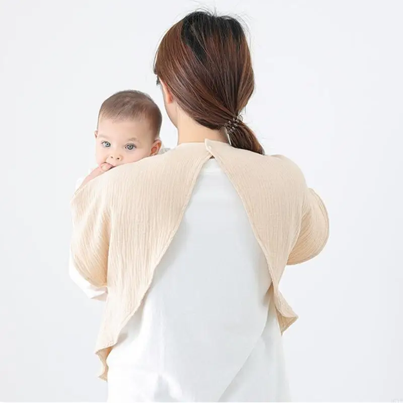 Suéter lactancia D7YD que proporciona cobertura completa algodón cómoda funda superior lactancia para madre lactante - imagen 2