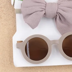 Gafas de sol redondas para bebé con protección UV400 – Estilo vintage