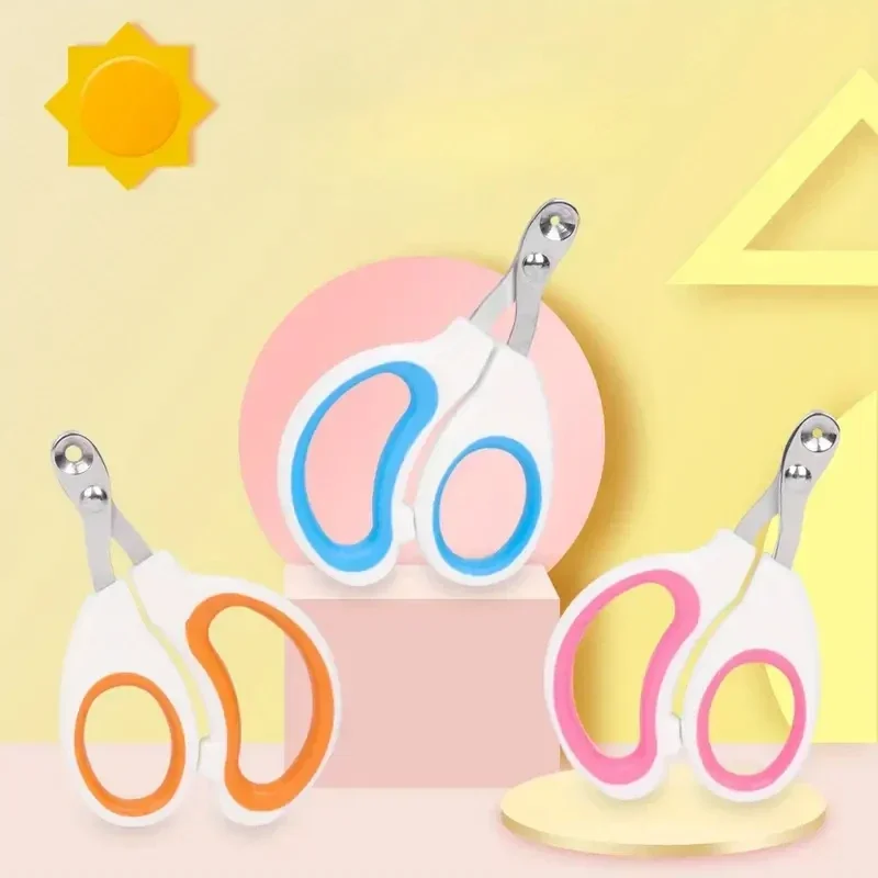 Cortauñas pequeño para gatos, cortauñas de acero inoxidable para mascotas, suministros para perros y gatos