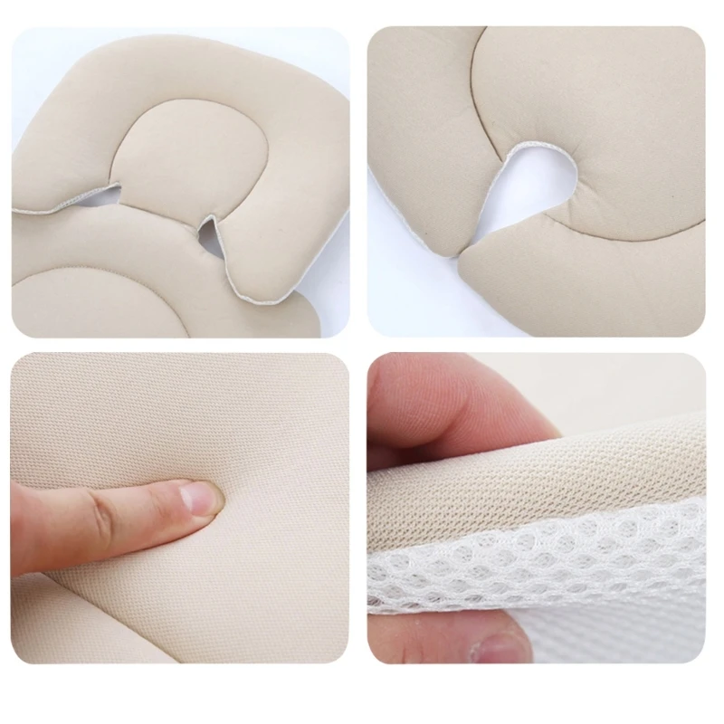 Inserto transpirable para bebé, cojines universales para asiento cochecito bebé, acolchados funcionales, funda Universal - imagen 4