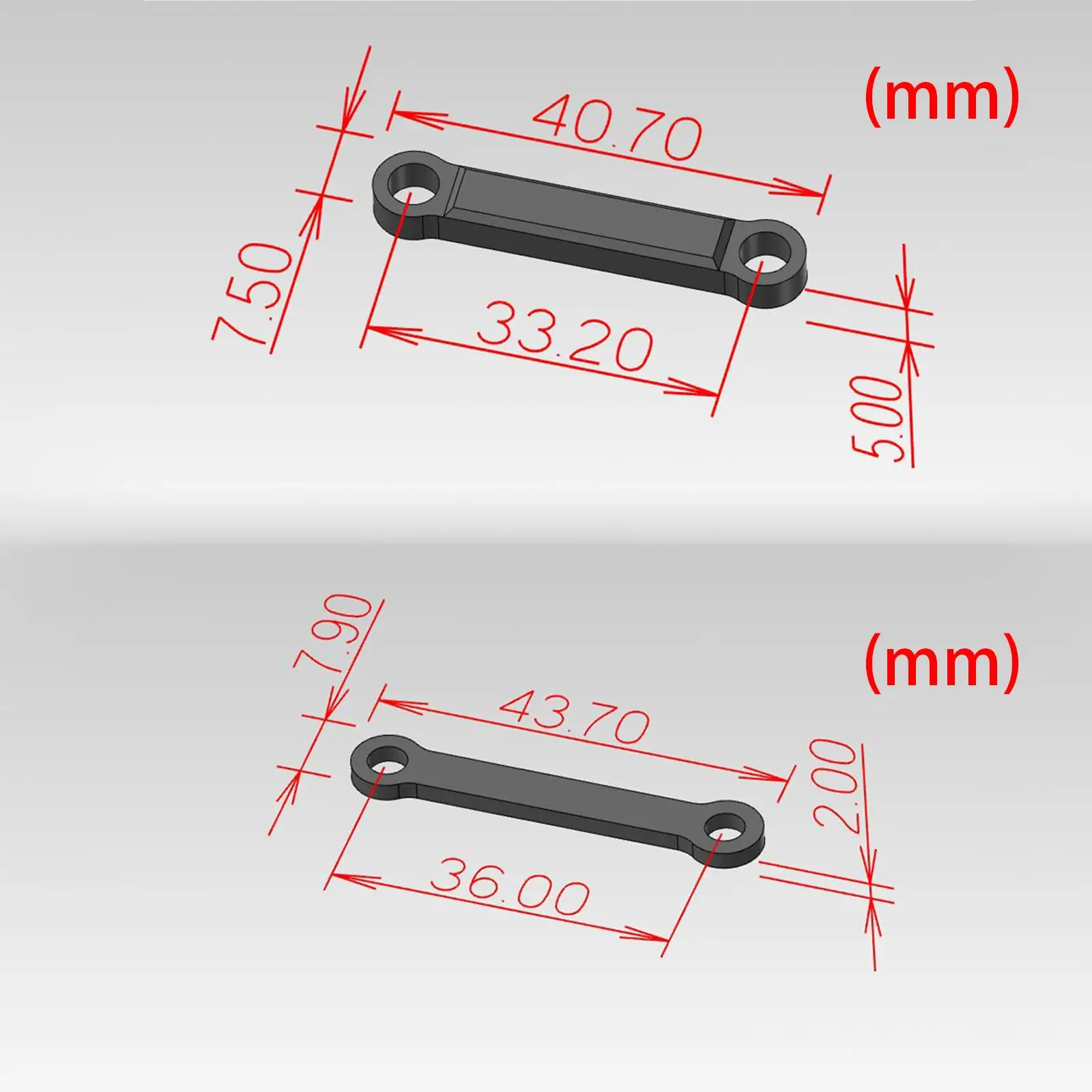 RC Steering Assembly Replacement for 1/14 Scale 14209 14210 RC Model Car