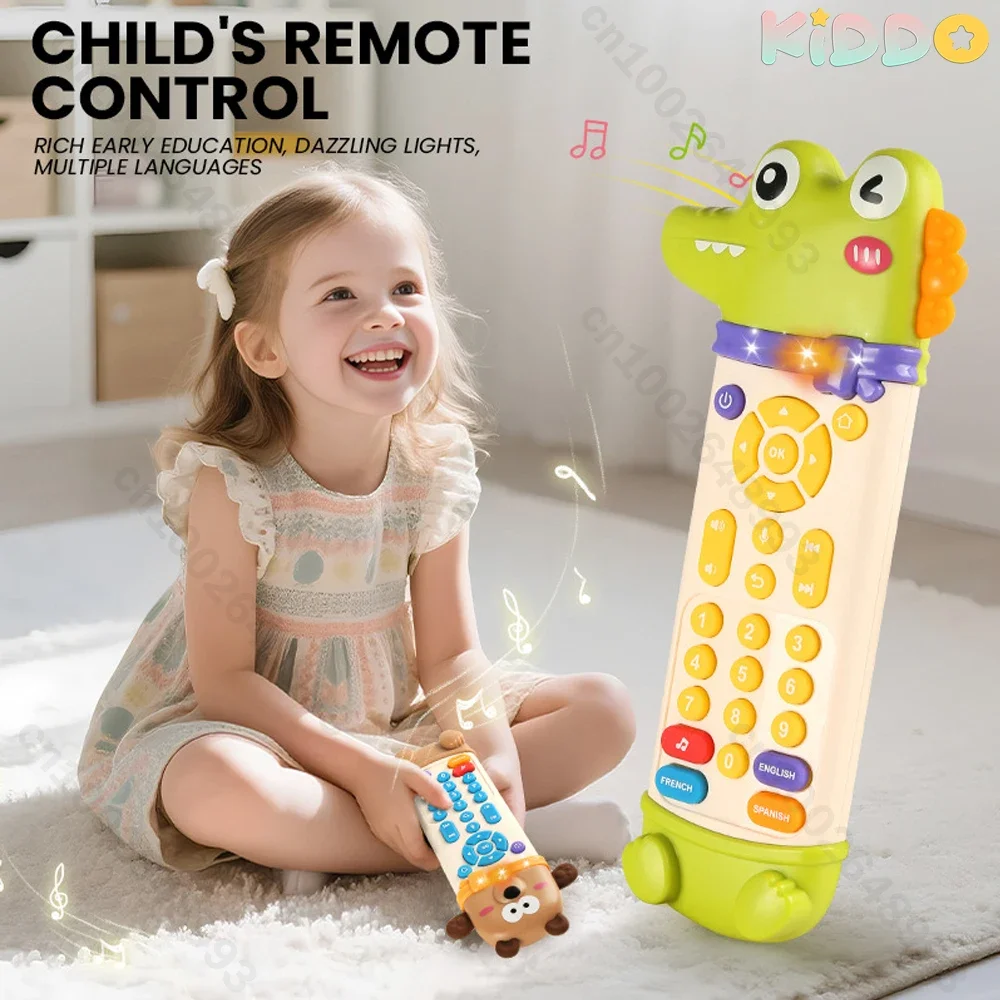 Mando de televisión para bebé con luces y música – Juguete sensorial - imagen 5