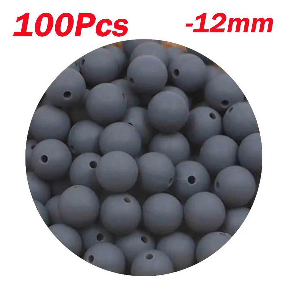 100pcs Dim gray