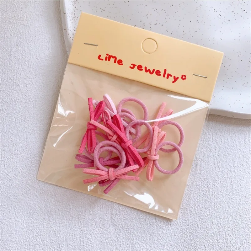 Cintas con lazo para niña – Gomas suaves antiencrespadas - imagen 4