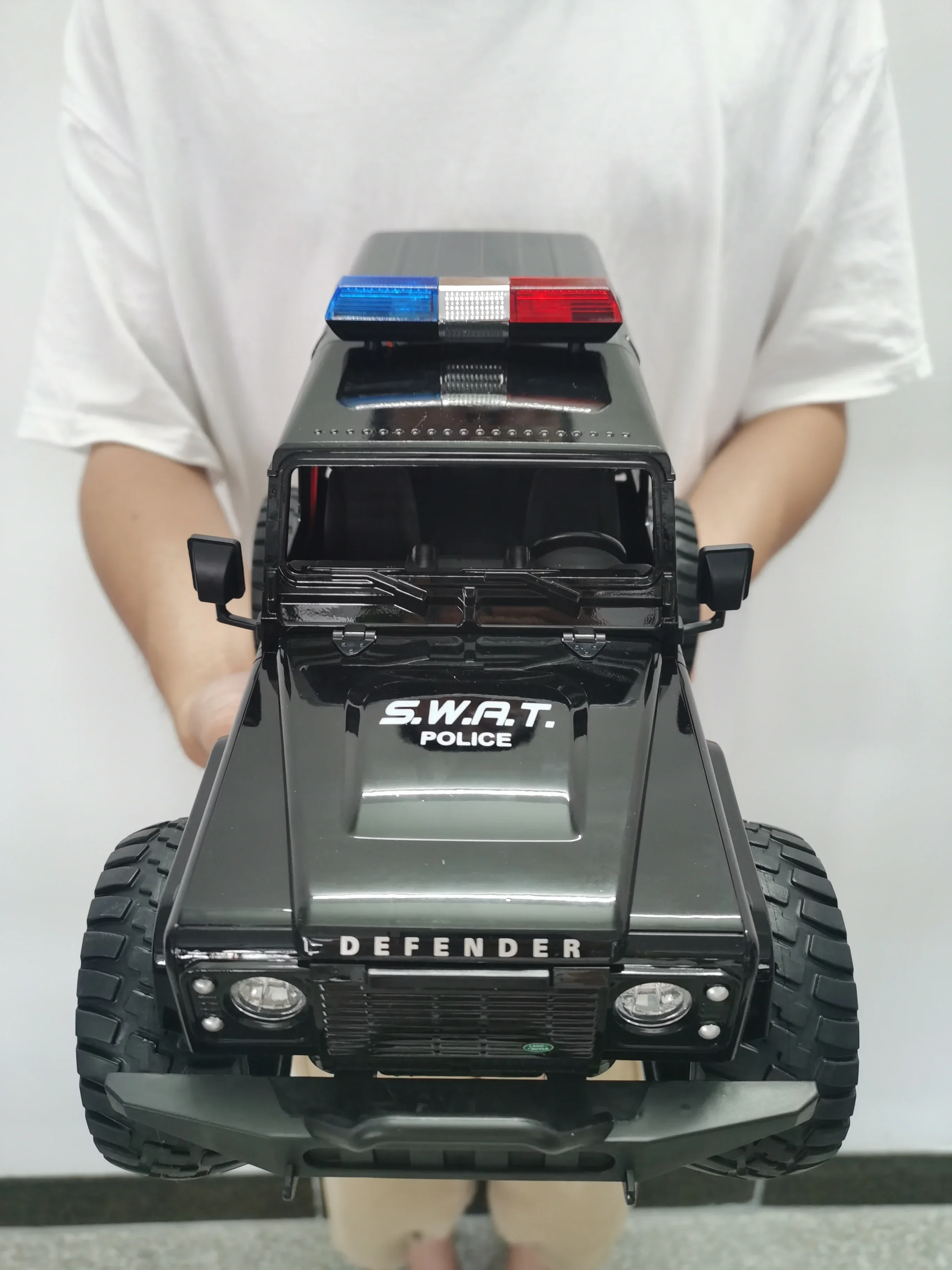 Coche de Control remoto de alta velocidad para niños, juguete con luces duraderas, vehículo de deriva, doble E 1/14, 2,4G - imagen 4