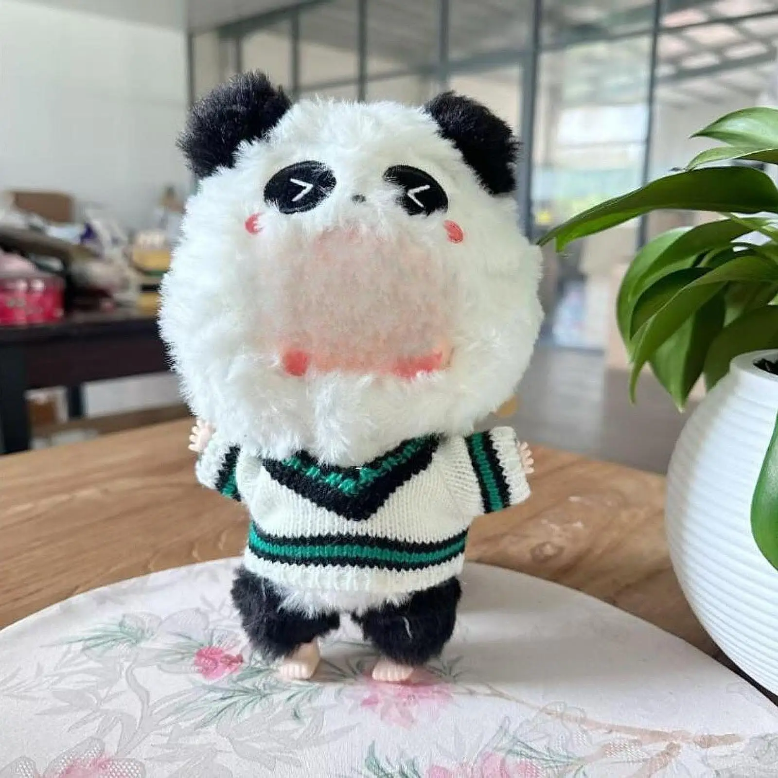 20cm Plush Doll Clothes Soft DIY Doll Clothing Costumes Stylish Photo Props Doll Sweater Stuffed Animal Accessories Cute