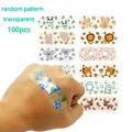 transparent 100pcs