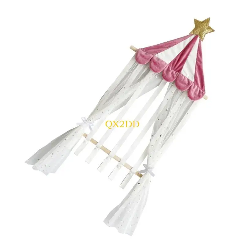 Diadema tejida con estrella para bebé y niña - imagen 2
