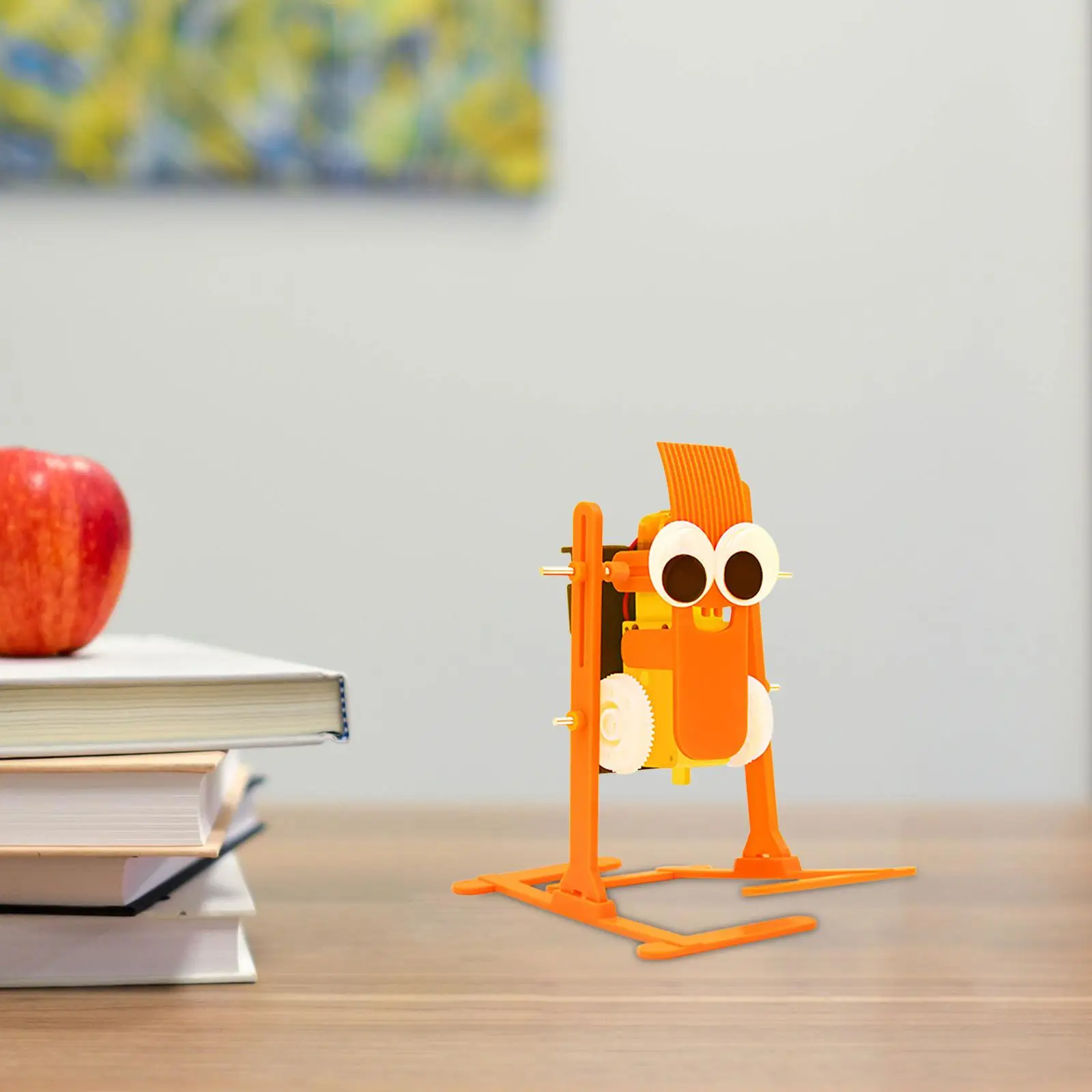 Kit de robot para caminar, paquete de material de modelo de robot, fácil montaje, juguetes científicos, experimentos científicos DIY para niños mayores de 7 años - imagen 4