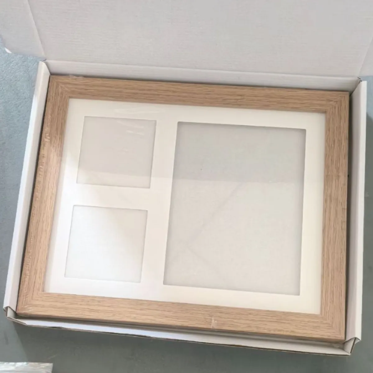 Juego de marcos de fotos con huella de mano y huella de bebé, regalo de recuerdo para recién nacido, exhibición de memoria para decoración del hogar - imagen 5