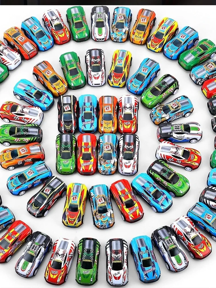 15 Uds. Conjuntos de coches para niños, juguetes de coches de aleación, juguetes de regalo de Navidad, modelos de coches, juguetes resistentes a los golpes - imagen 2