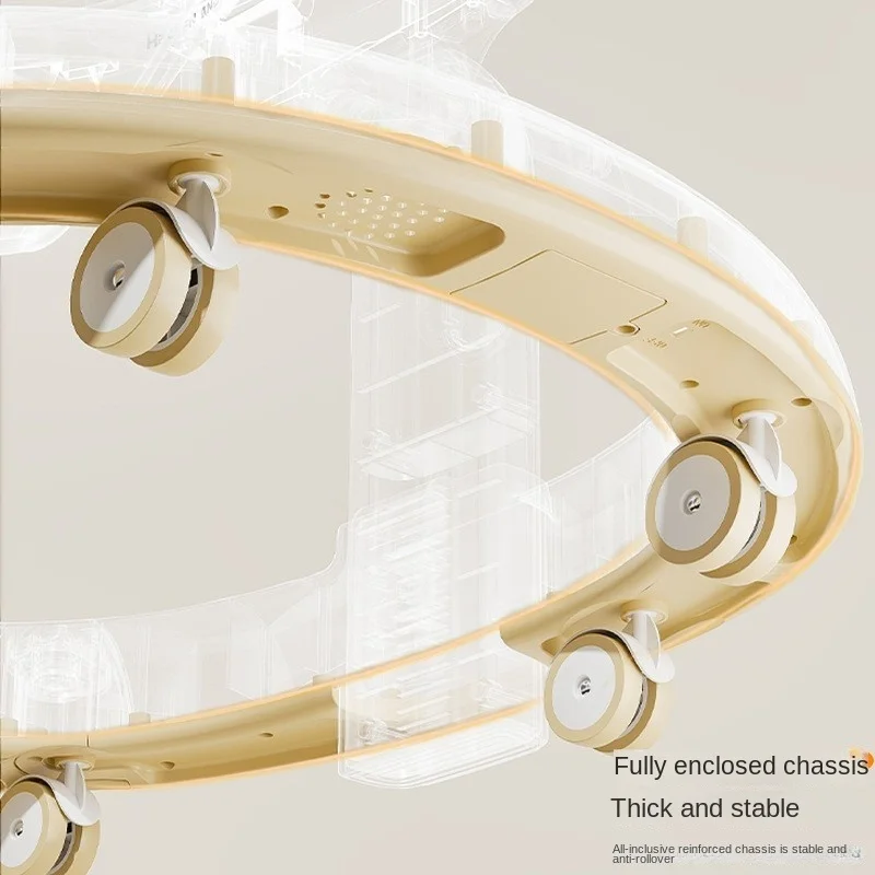 Cochecito Lazychild con patas en forma de O, cochecito de bebé antivuelco multifuncional para aprender a conducir y asistente para caminar - imagen 4