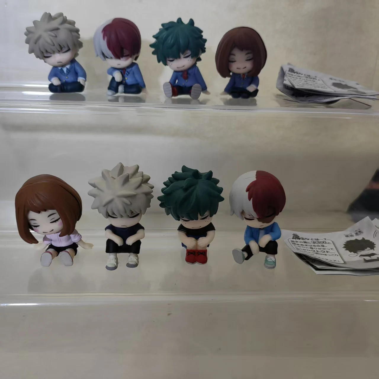 My Hero Academy 4 hombro durmiendo valle verde burnout a largo plazo versión Q regalos de muñecas