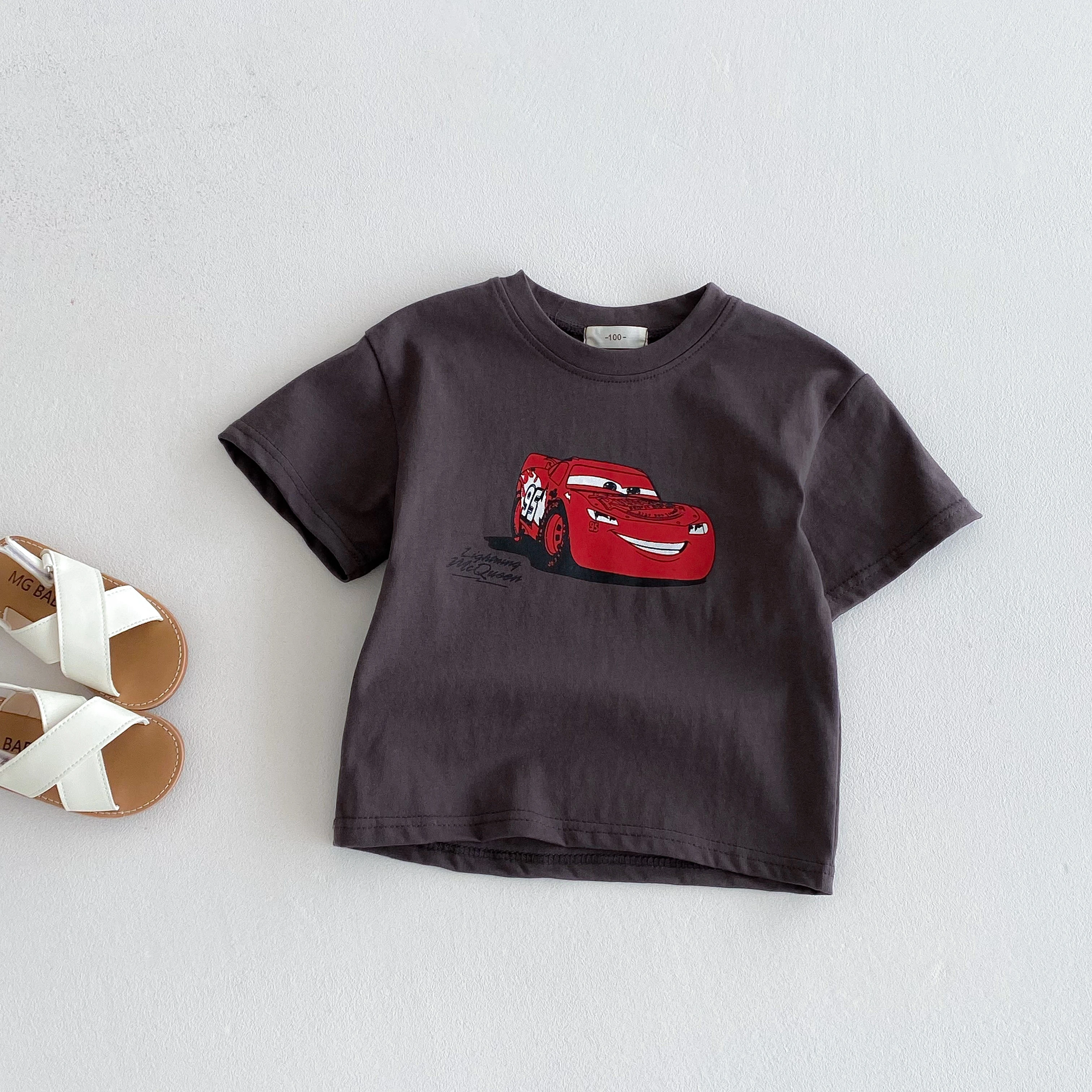 Camisetas con estampado del Rey León para niños, ropa de verano, camisetas de dibujos animados a la moda, camisetas de manga corta, disfraz informal para niños - imagen 4