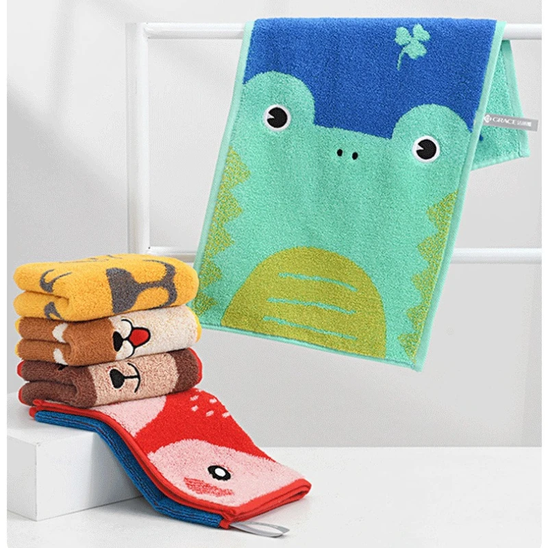 Toallas de algodón suave para bebé recién nacido – baño delicado - imagen 2
