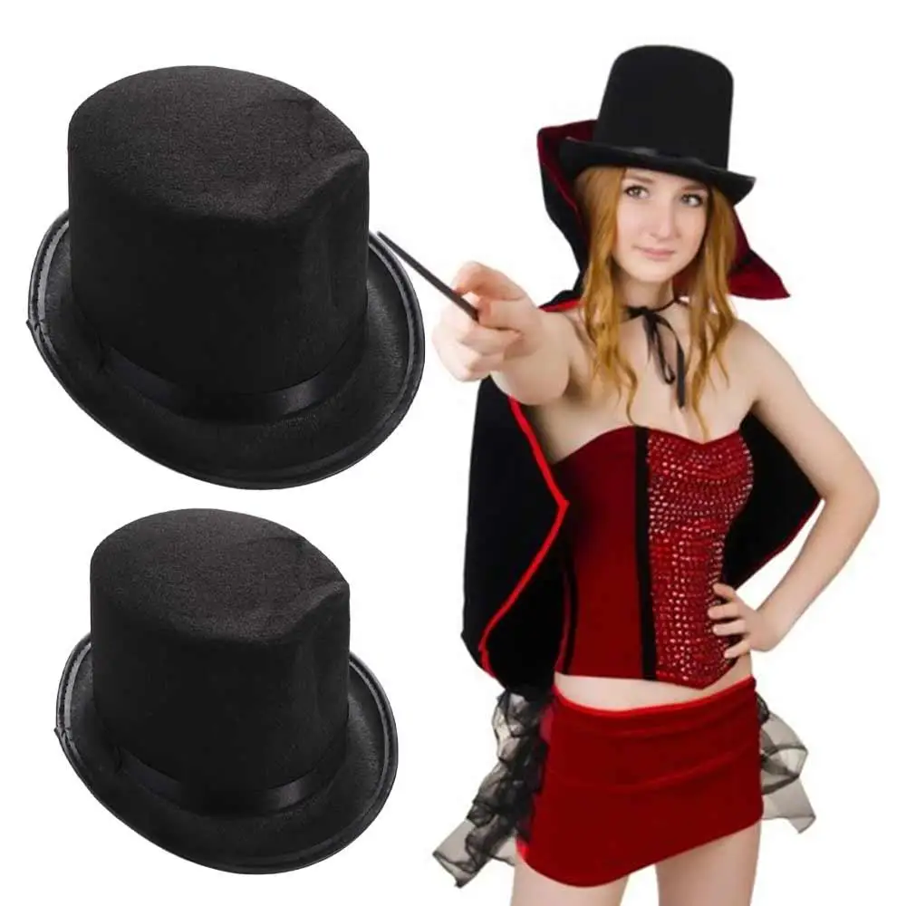 Sombrero de copa retro para niño disfraz de mago clásico, Halloween - imagen 2