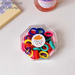 Coleteros elásticos para niña color caramelo
